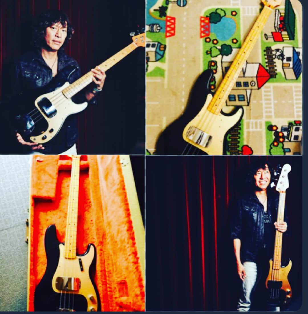 日野賢二さんのインスタグラム写真 - (日野賢二Instagram)「My Fender Axes 僕のふぇんだー コレクション、はちょっと 変だ〜 だから 大変だ〜 #fender #fenderbass  #fenderjazzbass #fenderprecision  #fenderpbass #fenderamp  #vintagefender #bassguitar  #bass #bassist  #bassplayer  #fenderamp #fenderbassman #jinobass #kenjihino #instabass #bassman #kenjijinohino #instabass #bassporn #bassmagazine #bassist  #日野賢二 #日野ジノ賢二 #日野jino賢二 #日野賢二jino  #フェンダー #ジーノ #ジャズベース #プレベ #プレシジョンベース #フェンダーベースマン #ベースマガジン ＃モナコイエロー」6月5日 2時17分 - jinobass