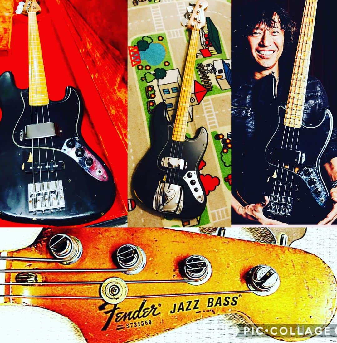 日野賢二さんのインスタグラム写真 - (日野賢二Instagram)「My Fender Axes 僕のふぇんだー コレクション、はちょっと 変だ〜 だから 大変だ〜 #fender #fenderbass  #fenderjazzbass #fenderprecision  #fenderpbass #fenderamp  #vintagefender #bassguitar  #bass #bassist  #bassplayer  #fenderamp #fenderbassman #jinobass #kenjihino #instabass #bassman #kenjijinohino #instabass #bassporn #bassmagazine #bassist  #日野賢二 #日野ジノ賢二 #日野jino賢二 #日野賢二jino  #フェンダー #ジーノ #ジャズベース #プレベ #プレシジョンベース #フェンダーベースマン #ベースマガジン ＃モナコイエロー」6月5日 2時17分 - jinobass