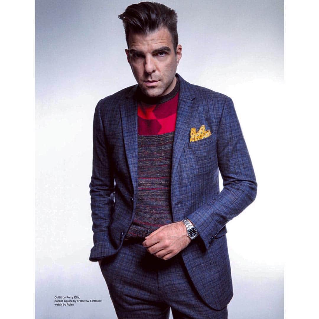 ザカリー・クイントのインスタグラム：「thanks to @daman_magazine for having me on the june/july cover! it was a fun shoot in LA! i love the images by @mitchellmccormack the always fierce grooming of @patriciamoraleshair and the stylings of @statement11」
