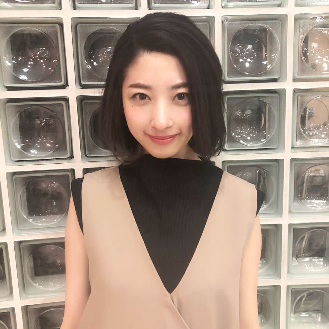 粕谷奈美さんのインスタグラム写真 - (粕谷奈美Instagram)「cut✂︎ #💇🏻‍♀️#✂ #✂︎#haircut#ボブ」6月5日 17時49分 - nami_kasuya