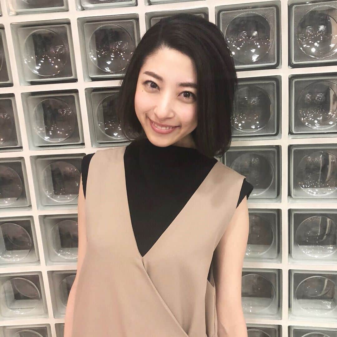 粕谷奈美さんのインスタグラム写真 - (粕谷奈美Instagram)「cut✂︎ #💇🏻‍♀️#✂ #✂︎#haircut#ボブ」6月5日 17時49分 - nami_kasuya