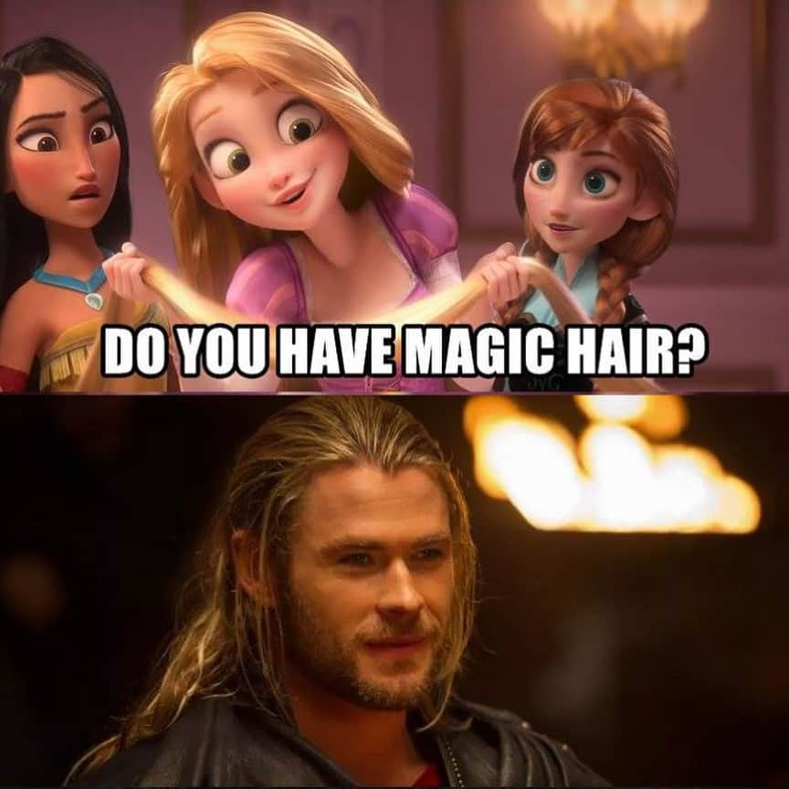 9GAGさんのインスタグラム写真 - (9GAGInstagram)「Thoreal, the Disney princess - #9gag #thorragnarok #wreckitralph2 #disney #princess #thor #chrishemsworth」6月6日 14時00分 - 9gag