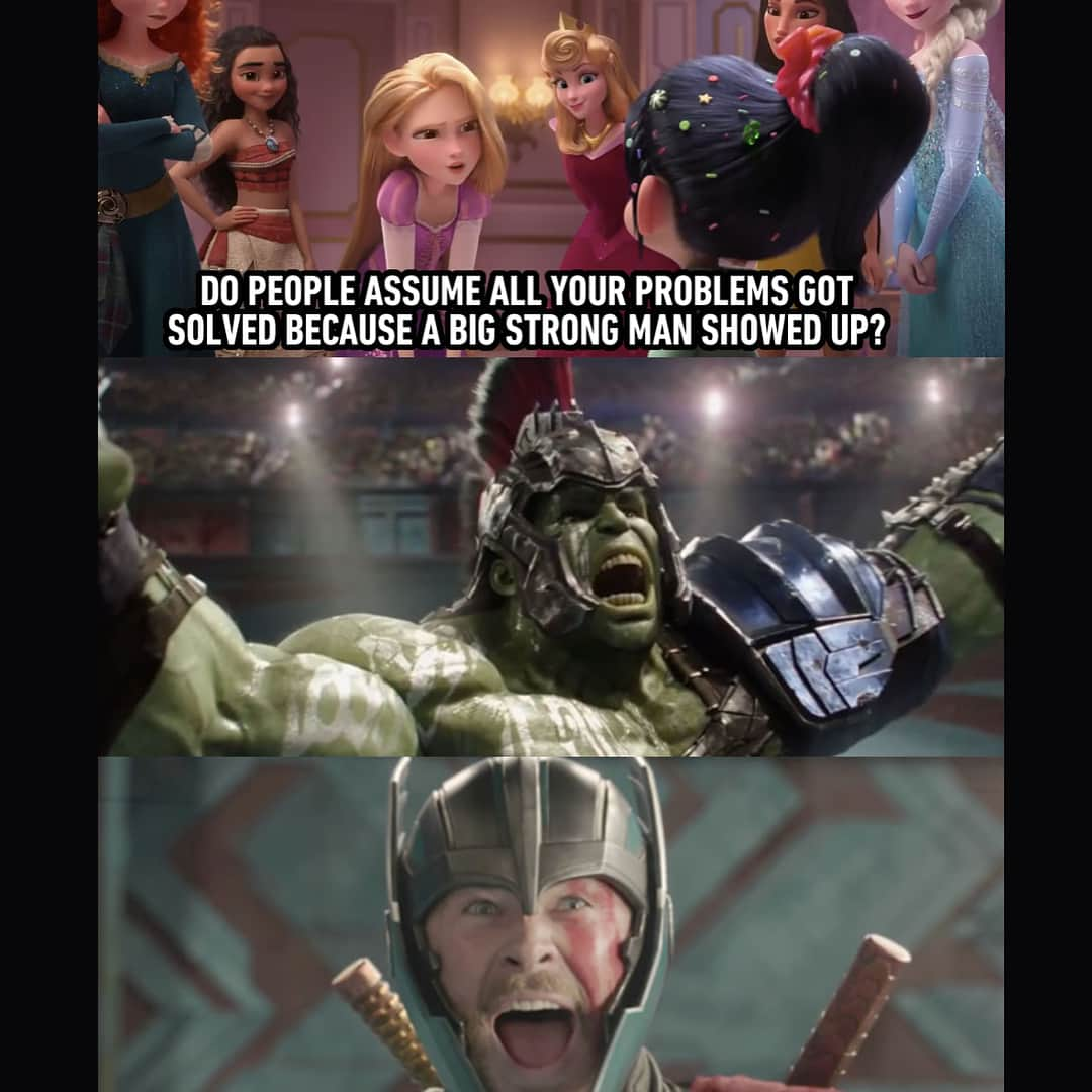 9GAGさんのインスタグラム写真 - (9GAGInstagram)「Thoreal, the Disney princess - #9gag #thorragnarok #wreckitralph2 #disney #princess #thor #chrishemsworth」6月6日 14時00分 - 9gag