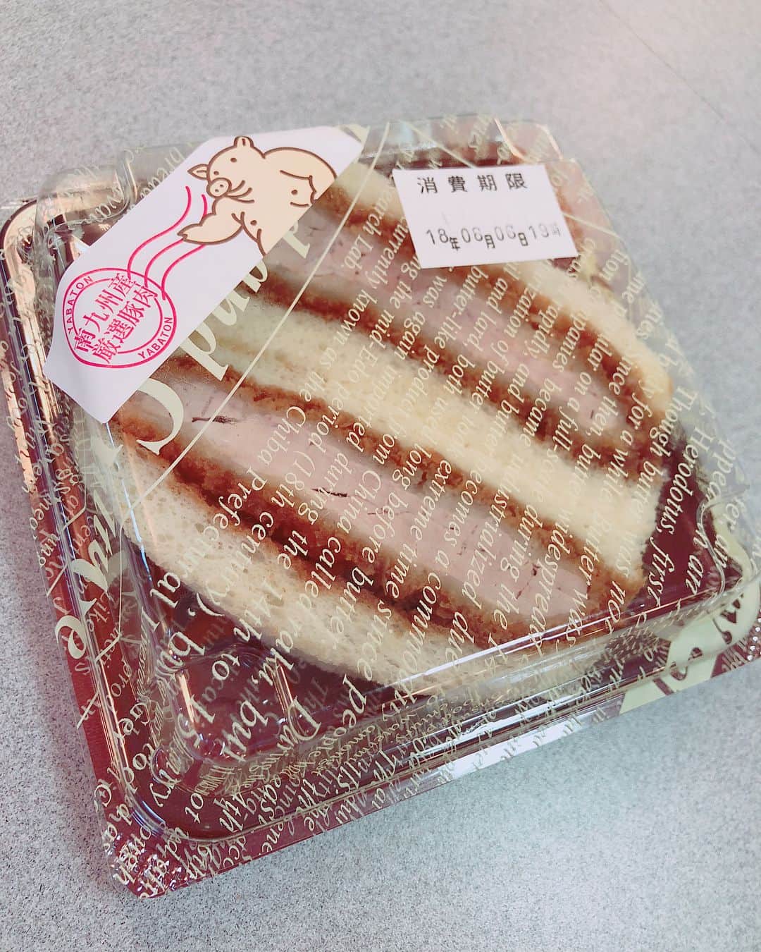 釈由美子さんのインスタグラム写真 - (釈由美子Instagram)「ゲネが終わり、諸準備をして いよいよ本番に臨みます！ #やばとん #っていう名古屋名物の味噌かつサンドを頂きました！ #とってもおいしかったです😋  #アルファポイント様ありがとうございます✨」6月6日 16時01分 - yumikoshaku