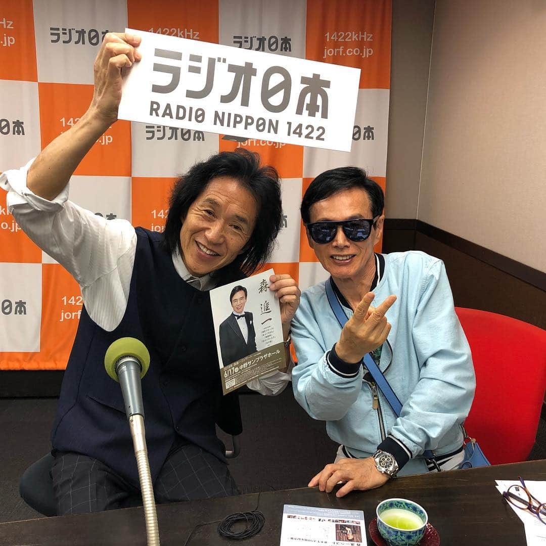 森進一のインスタグラム
