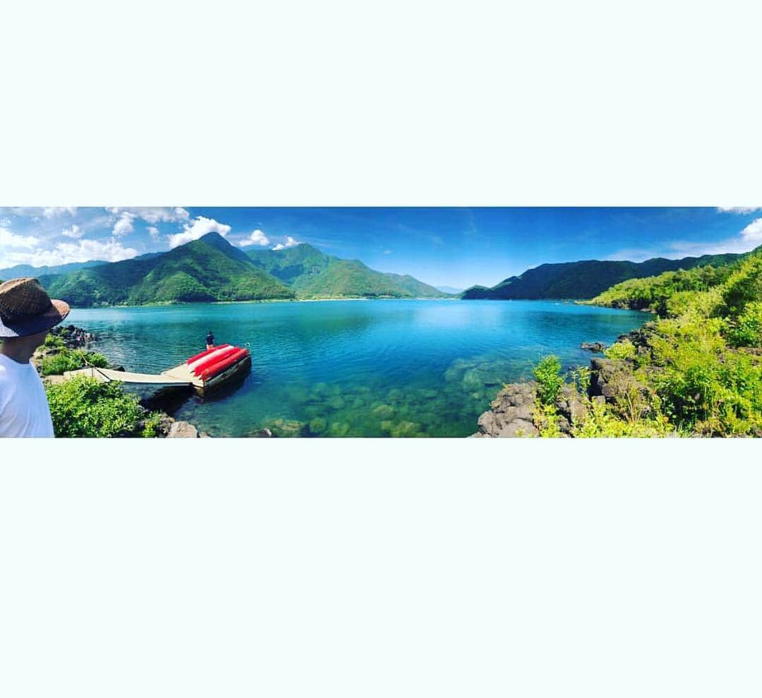 間宮祥太朗さんのインスタグラム写真 - (間宮祥太朗Instagram)「湖畔最高。」6月7日 22時34分 - shotaro_mamiya