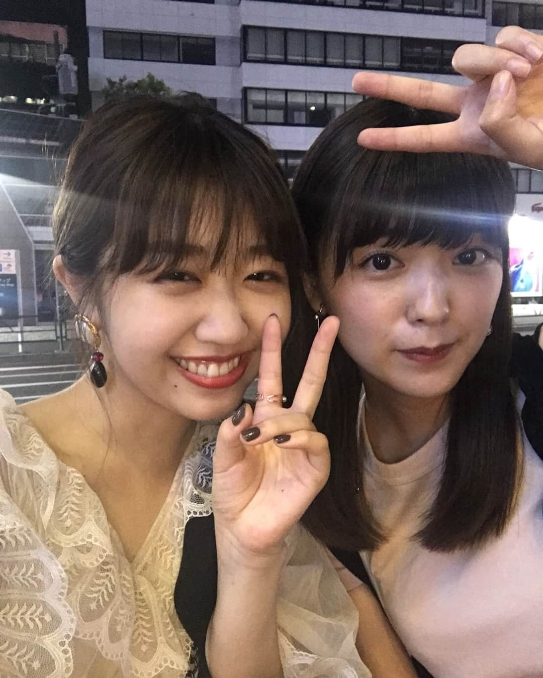 工藤美桜さんのインスタグラム写真 - (工藤美桜Instagram)「昨日は用事のあと碓井さんと会ったよう！ 少しの時間でも元気をたっぷりチャージしました♡ #luv #あ #カラオケも #行ったの #2人で #盛り上がったよ」6月9日 22時12分 - mmio_kudo