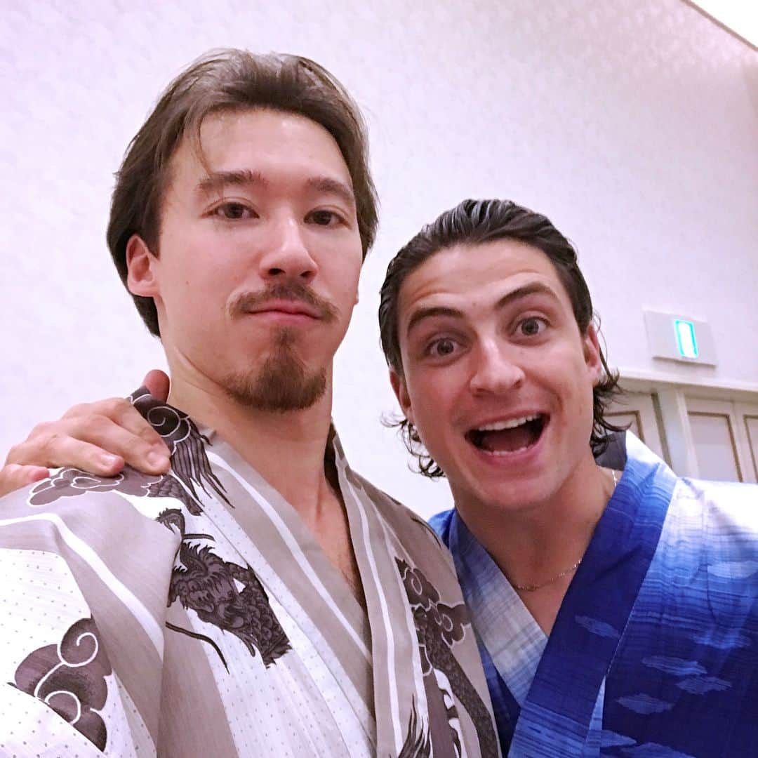 クリス・リードさんのインスタグラム写真 - (クリス・リードInstagram)「Behind the scenes Fan Meeting at Dreams on Ice! So much fun!!! #doi2018 #yukata #ingoodcompany」7月9日 5時14分 - chrisreed77