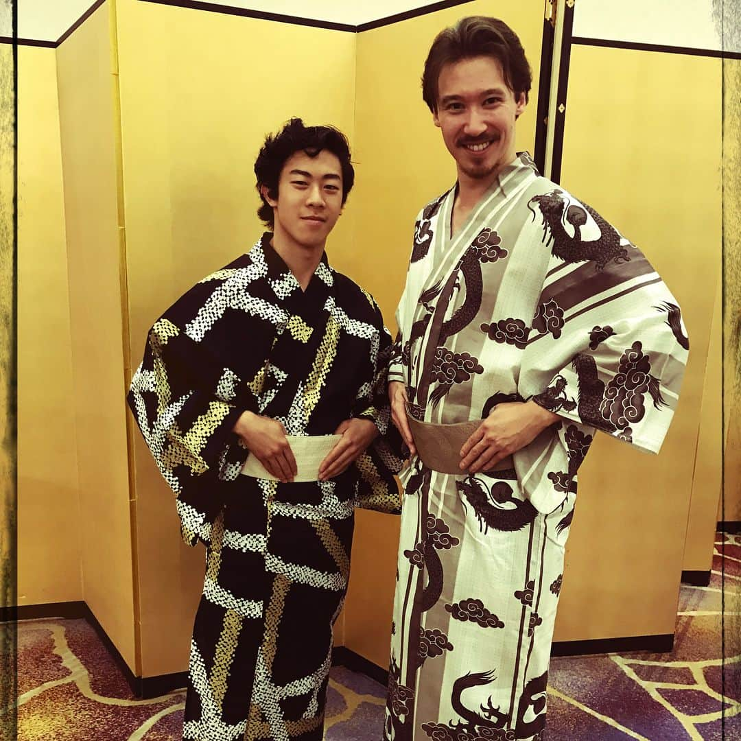 クリス・リードさんのインスタグラム写真 - (クリス・リードInstagram)「Behind the scenes Fan Meeting at Dreams on Ice! So much fun!!! #doi2018 #yukata #ingoodcompany」7月9日 5時14分 - chrisreed77