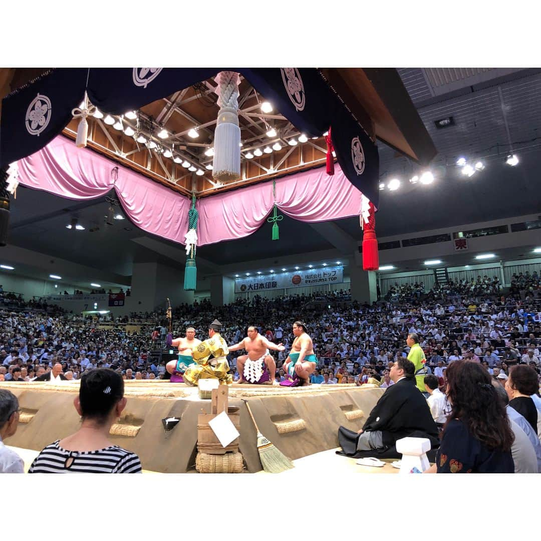 神野大地さんのインスタグラム写真 - (神野大地Instagram)「相撲観戦！ あーちゃんありがとう！😊」7月8日 21時08分 - daichi_0913