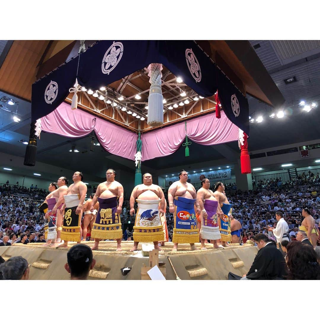 神野大地さんのインスタグラム写真 - (神野大地Instagram)「相撲観戦！ あーちゃんありがとう！😊」7月8日 21時08分 - daichi_0913