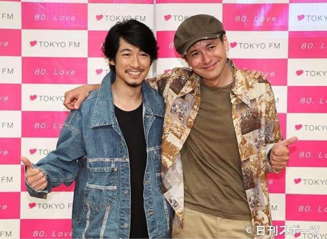 ディーン・フジオカさんのインスタグラム写真 - (ディーン・フジオカInstagram)「ジョージとダンス👯‍♂️ Repost from @ison.kawada  TOKYO FM「JA全農COUNTDOWN JAPAN」公開生放送/スペシャルトークイベント - Artist: Dean Fujioka @tfjok Stylist: Ison Kawada @ison.kawada Hair & Make-up: Hirokazu Niwa Dean Fujioka wears: #doublet @__doublet__ Tanktop, Boots: stylist’s own Skinny pants: #ALLSAINTS @allsaintsjapan」7月5日 17時50分 - tfjok