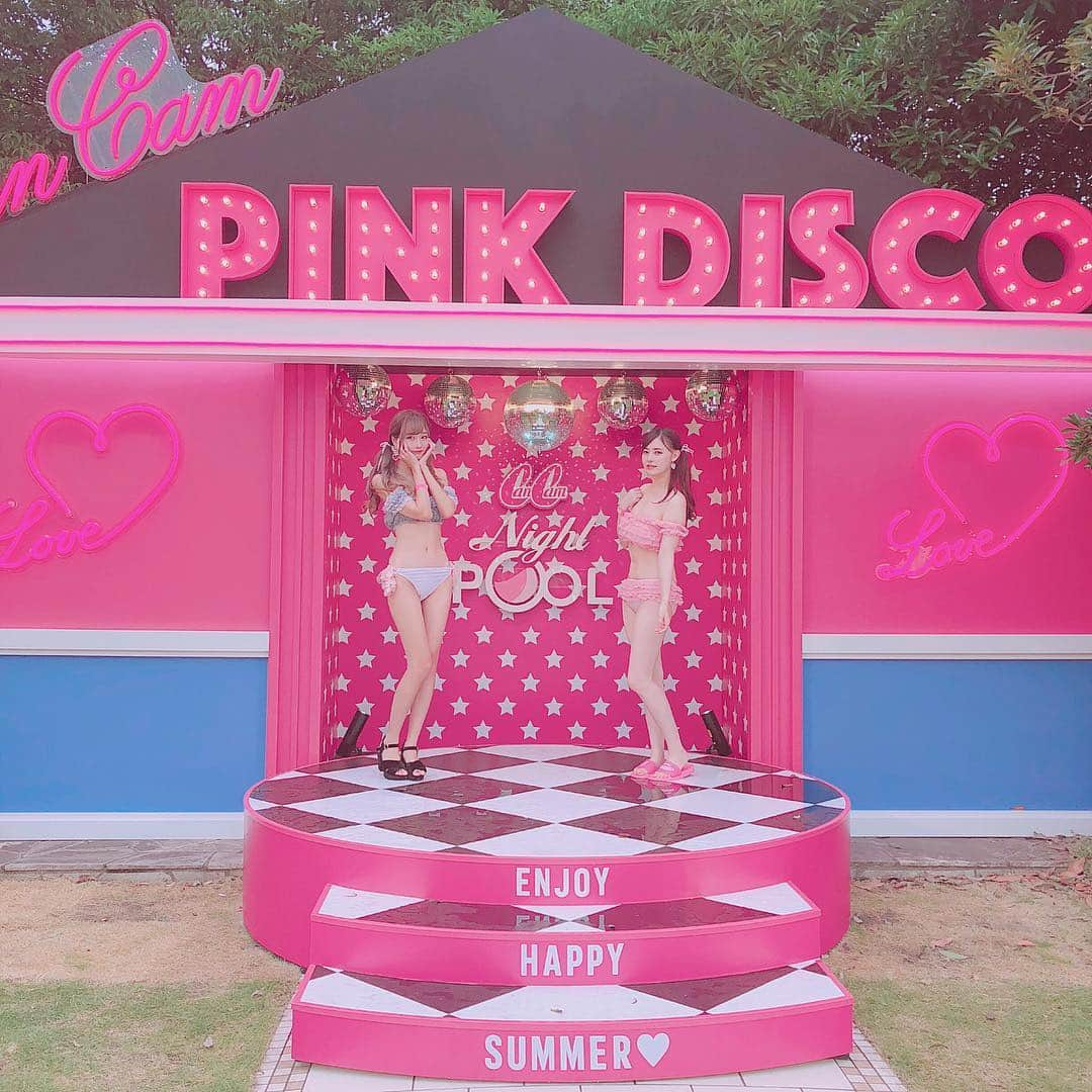 さきぼんさんのインスタグラム写真 - (さきぼんInstagram)「去年のサーカスより今年のPINK DISCOがかわいい💓💓 . . #cancamナイトプール  #cancamnightpool #東京プリンスホテルガーデンプール  #東京プリンスホテル #ナイトプール #pink #cute #水着 #l4l #summer #nightpool #pool  #さきぼんsummer #さきぼん水着」7月5日 22時35分 - sakibon69