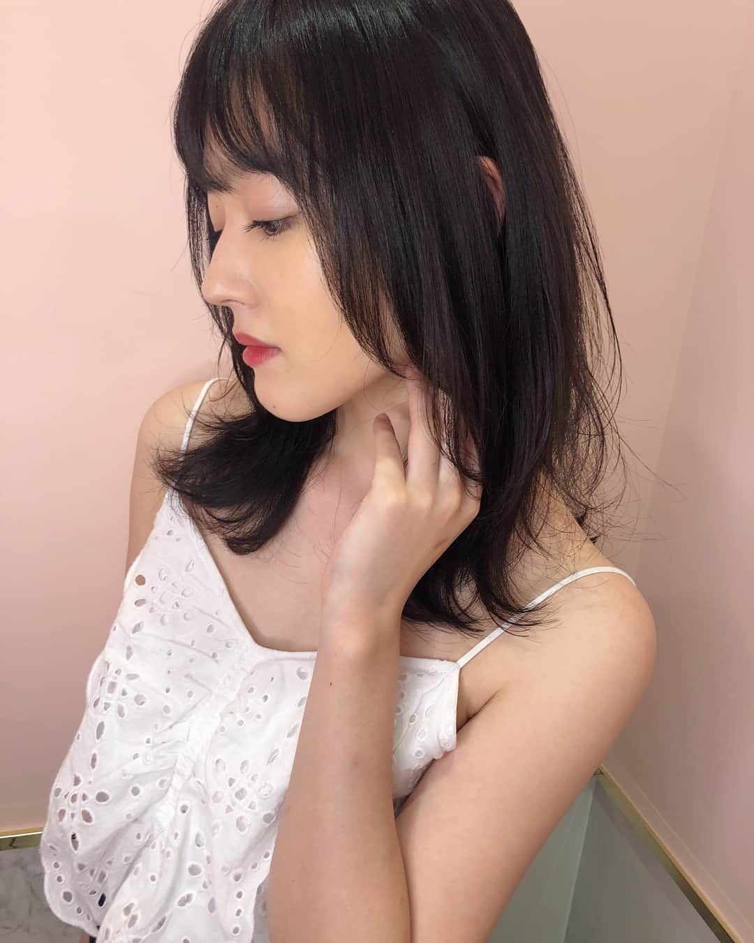 久住小春さんのインスタグラム写真 - (久住小春Instagram)「髪色グレージュにしたよんっ🧚🏻‍♀️」7月5日 23時30分 - koharu_kusumi.official