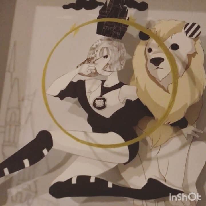 Kiyomi Aritakeのインスタグラム：「🦁🏰👧」