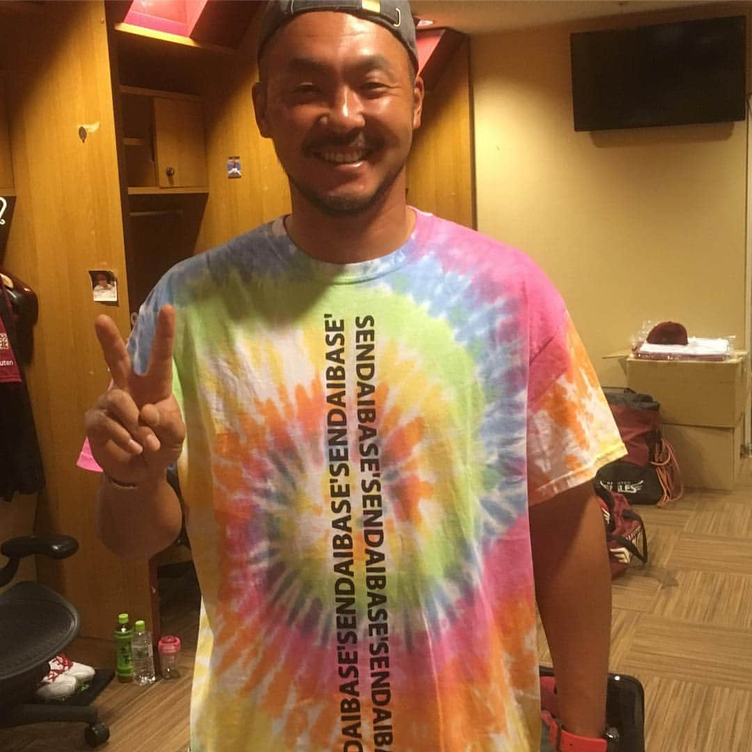 枡田慎太郎さんのインスタグラム写真 - (枡田慎太郎Instagram)「仙台ベースTシャツ！ 仙台ベースシリーズが今月11日からパルコジャーナルスタンダードでも発売されるみたいでーす！是非見に行ってみよう！ #sendaibase#仙台#美容室#リガロ#がんばーる#アラボーイ」7月6日 12時37分 - masushin78