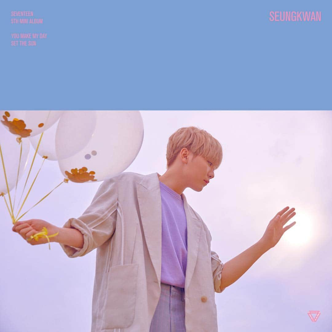 SEVENTEENさんのインスタグラム写真 - (SEVENTEENInstagram)「SEVENTEEN 5TH MINI ALBUM 'YOU MAKE MY DAY' OFFICIAL PHOTO SET THE SUN VER. #SEUNGKWAN #SEVENTEEN #세븐틴 #YOU_MAKE_MY_DAY #YMMD  #어쩌나 #Oh_My! #20180716_6PM」7月7日 0時20分 - saythename_17