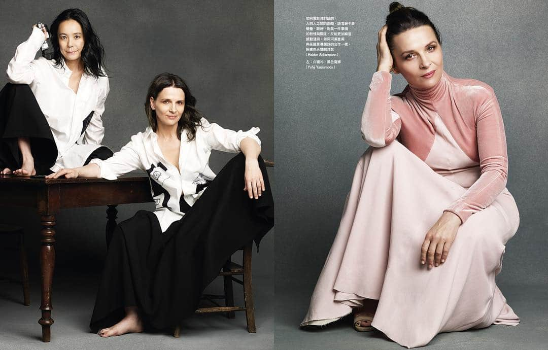 レスリー・キーさんのインスタグラム写真 - (レスリー・キーInstagram)「Vogue Taiwan July issue 2018 「Vision Of Woman」 Photographed by LESLIE KEE Actress JULIETTE BINOCHE  Directed by NAOMI KAWASE Featuring 「VISION」the movie Producer Marianne Slot  Styling by Leslie Kee & Renju Osono Makeup by Celine Planchenault Hair by Hanjee  Supported by Ruth Yoshie Linton & Miho Hojo Special Thanks to Slot Machine, LDH Pictures, Shochiku, Kumie  @juliettebinoche @naomi.kawase @vision_movie @voguetaiwan @voguejapan @vogueparis @minamibages @voguechina @celineplanchenault @hanjeehanjee @t.koooo @yohjiyamamoto.tokyo @asakurayuuka @yohjiyamamotoofficial @jun_aoyama_ @bananafoggy @globalartslink @exile_hiro_ @festivaldecannes @metgala_official @amosananda @irene.silvagni @asvof @kalaguru77 @takanori_iwata_official @masatoshi_nagase_official @mari_natsuki @makotoozone @ldhpictures_official @vision_magazine_china #juliettebinoche #lesliekee #lesliekeesuper #voguetaiwan #vision_movie #naomikawase」7月7日 8時14分 - lesliekeesuper