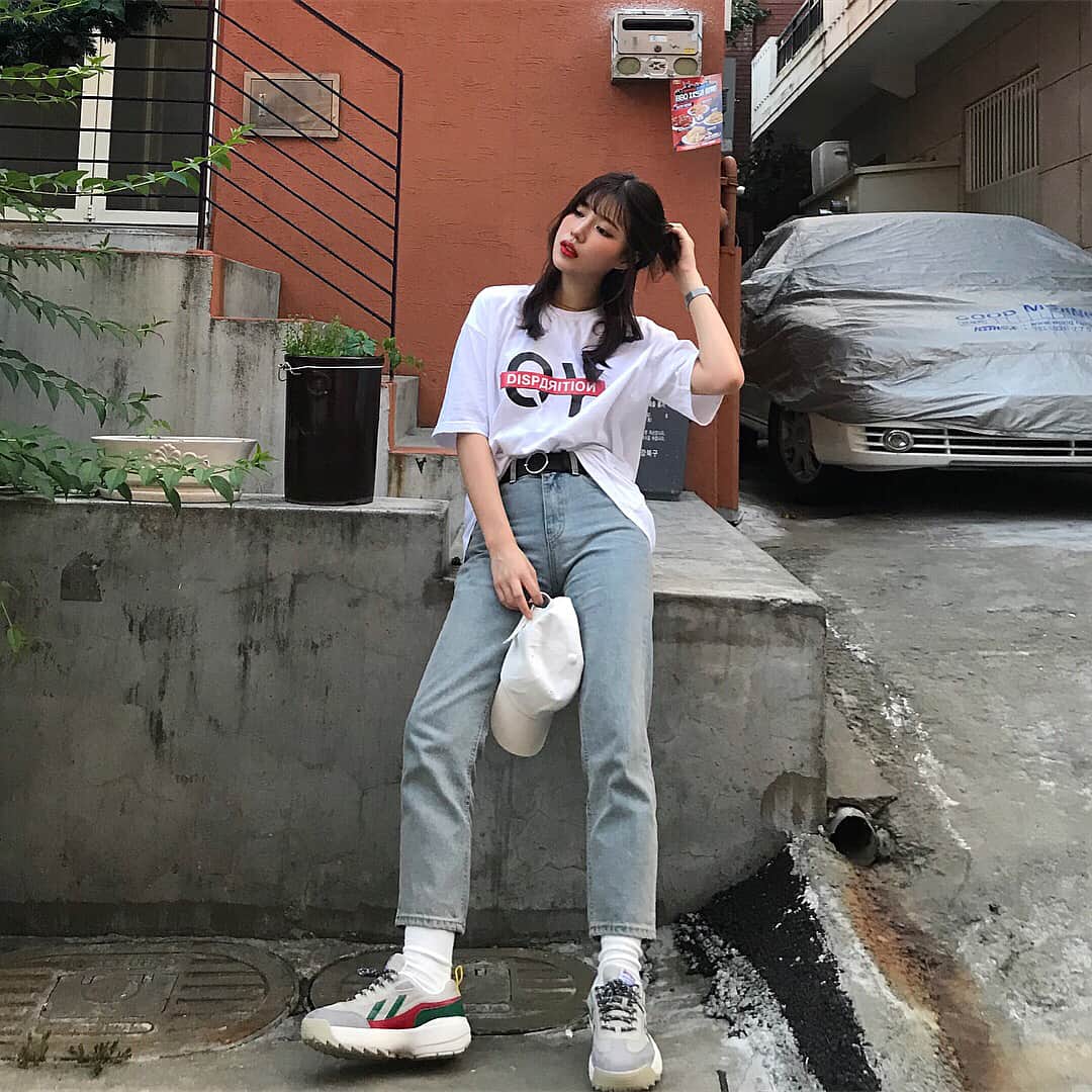 チェユラさんのインスタグラム写真 - (チェユラInstagram)「다들 좋흔밤 좋흔꿈 🌈  #inthecloset #인더클로젯 #dailylook #ootd #daily」7月7日 23時50分 - youra_ch0i