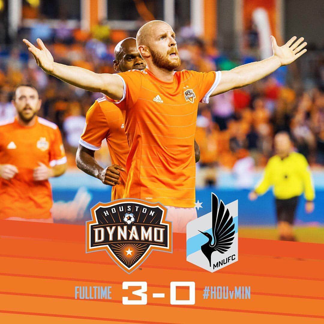 フィリップ・センデロスのインスタグラム：「@houstondynamo 🍊🍊」