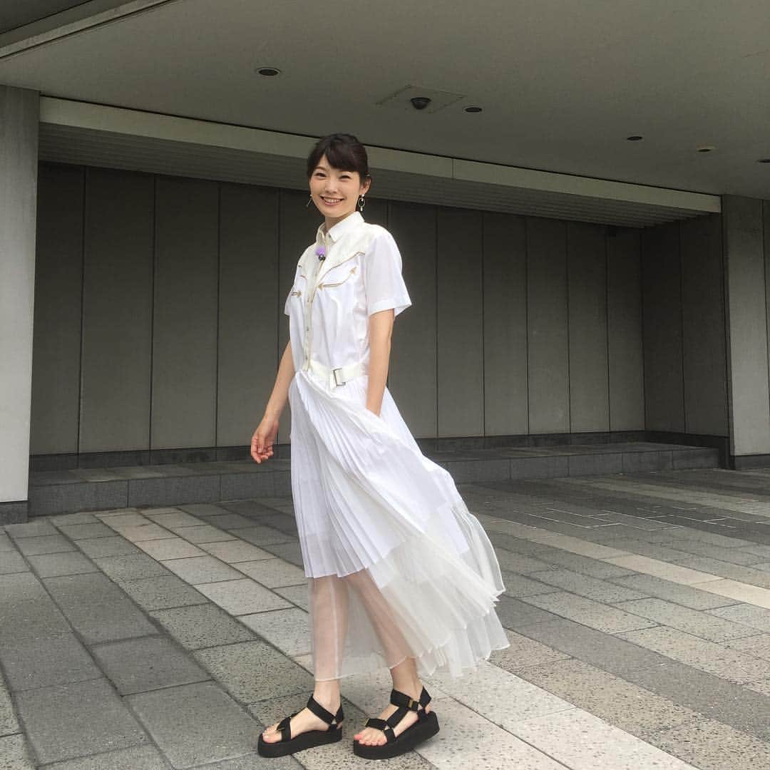森貴美子さんのインスタグラム写真 森貴美子instagram 今日の私服兼衣装 Sacaiの16ssワンピースです お気に入り 私服 衣装 Sacai ワンピース 6月14日 時22分 Morikimi Morikimi