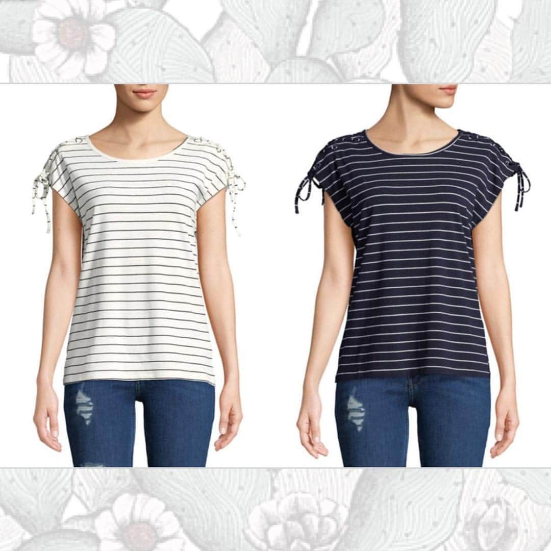C&Cカリフォルニアのインスタグラム：「which color of our lace up stripe top is your favorite? #candccalifornia」