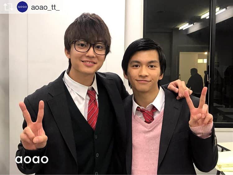 伊藤健太郎のインスタグラム：「#Repost @aoao_tt_ . 【田中偉登出演情報】 弊社所属 田中偉登が、ドラマ『覚悟はいいかそこの女子。』第2話に真島奏太役で登場！ . 健太郎演じる律と田中偉登演じる真島奏太、どんなヘタレ男子たちなのか！？ . ‪MBS 7/1 (日)24:50〜 / TBS 7/3(火)25:28〜‬ ‪(※初回は MBS 6/24 26:10〜 / TBS 6/26 25:35〜)‬ ぜひご覧下さい！ . #aoao ‪ #田中偉登  #健太郎 @kentaro_official_  #覚悟はいいかそこの女子  #アイスと雨音 @iceamaoto  #松居大悟  監督 #moroha  #友罪  #孤狼の血 @korounochi_movie  #デメキン  #ブルーサーマルVR  #カンヌ  #セトウツミ  #コンデラタロウ #無用庵隠居修行」