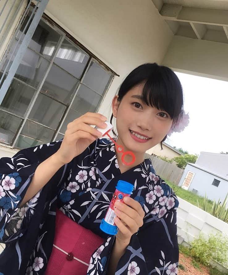 阿知波妃皇のインスタグラム：「雨に負けない」