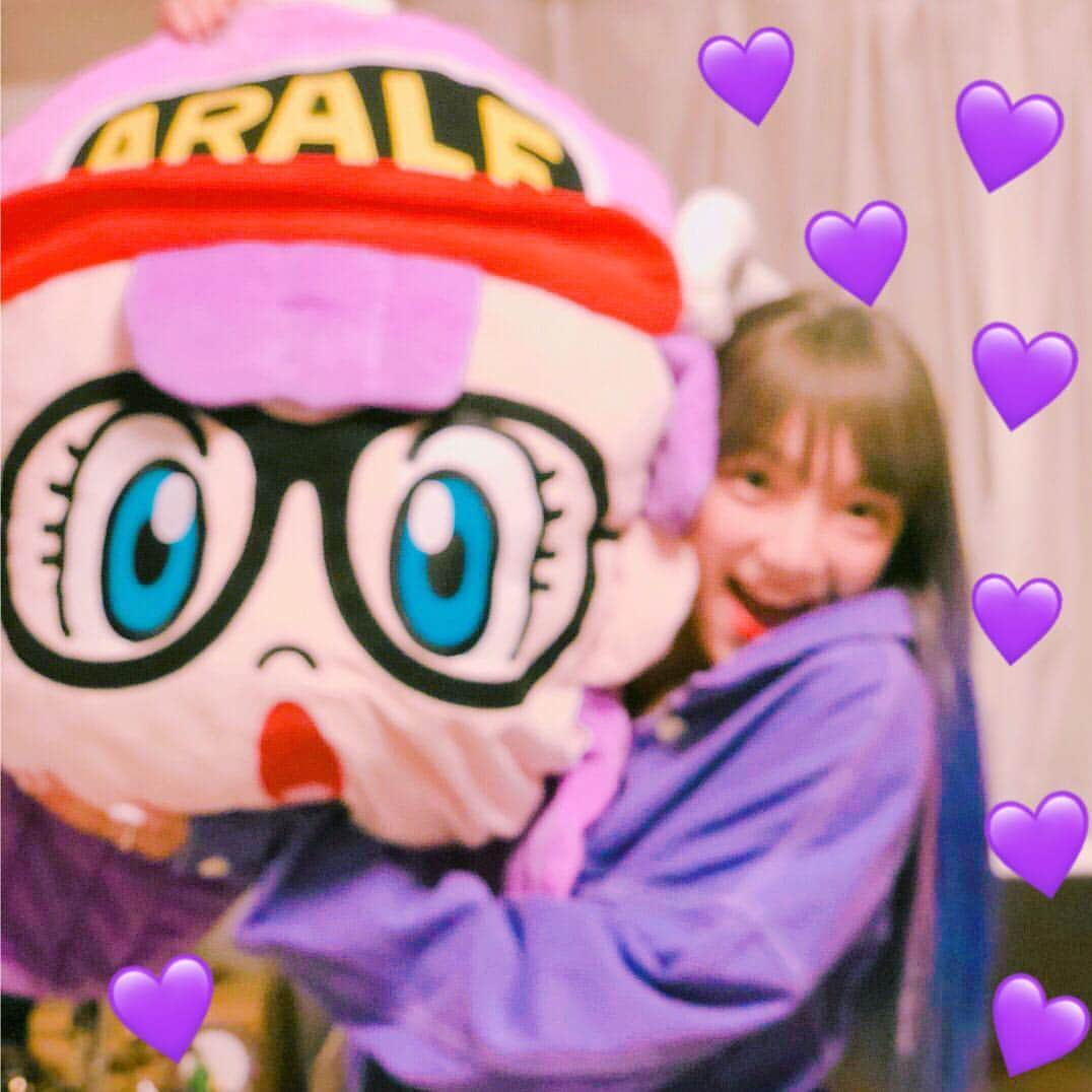 須田アンナさんのインスタグラム写真 - (須田アンナInstagram)「. purple💜pink💗 lucky color😙😙😙 #アンナちゃん #アラレちゃん」6月15日 22時26分 - annastagram.official