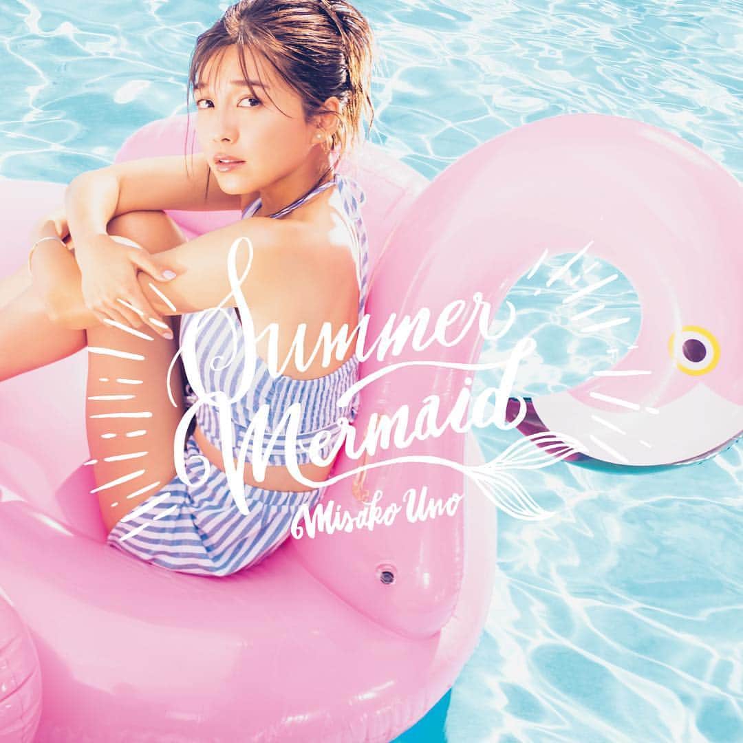 宇野実彩子さんのインスタグラム写真 - (宇野実彩子Instagram)「. #SummerMermaid #CD+DVD盤 #PV公開まで #あと3日」6月17日 15時00分 - misako_uno_aaa