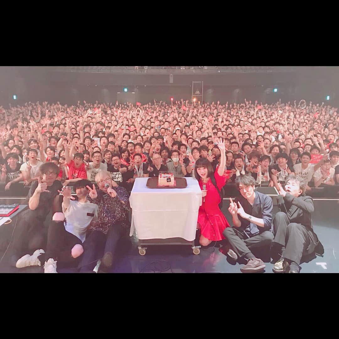 towanaさんのインスタグラム写真 - (towanaInstagram)「_ 今まで生きてきていちばん幸せな誕生日でした _ fhána World Atlas Tour 2018 at 大阪・Zeppなんば _ 今日を一緒に過ごしてくれたみんな ほんとにほんとうに、ありがとう 2018年のバースデー 絶対に忘れません。 最高だった！ _ #617 #worldatlas2018 #fhána #fhana #towana」6月17日 20時55分 - towana