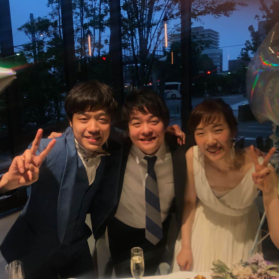 岸川聖也さんのインスタグラム写真 - (岸川聖也Instagram)「いい結婚式でした！ 2人のこれからの幸せを心から願っています😊 大矢とは20年近い付き合いだけど、今でも本当に可愛くてしょうがないです！笑 #結婚式 #wedding #大矢英俊 #中島未早希」6月17日 17時10分 - seiyakishikawa