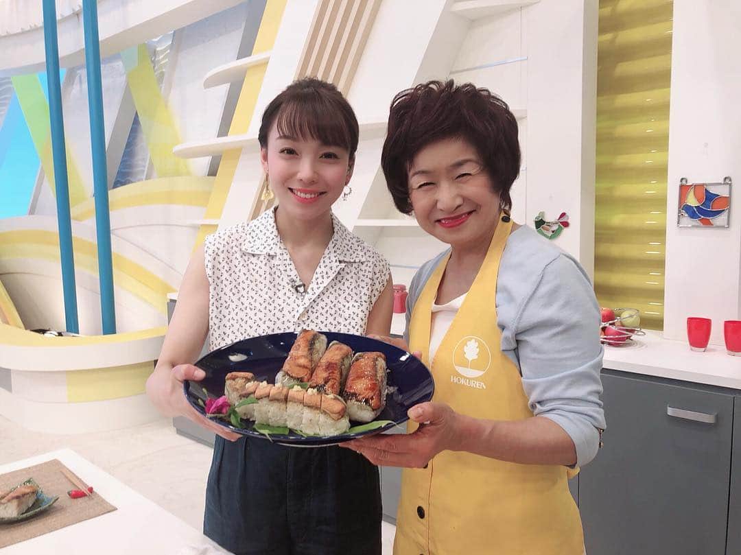 杜このみのインスタグラム：「憧れの、お料理研究家 星澤幸子先生と共演☆ #星澤先生 #杜このみ  #stv #どさんこワイド179 #奥様ここでもう一品 #お料理」