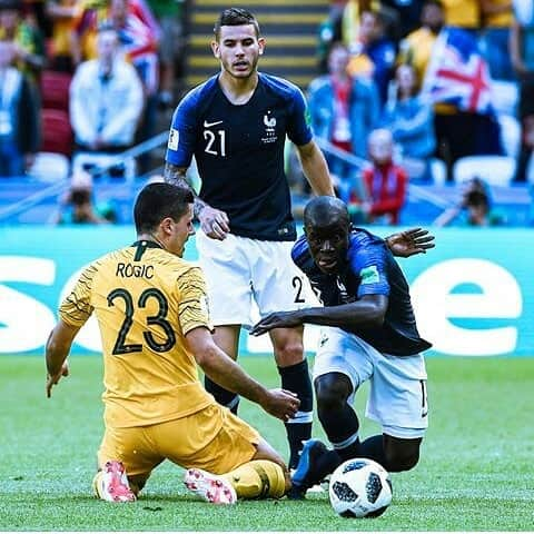 リュカ・エルナンデスのインスタグラム：「Lucas en el partido de ayer💙⚪🔴 @lucashernandez5」