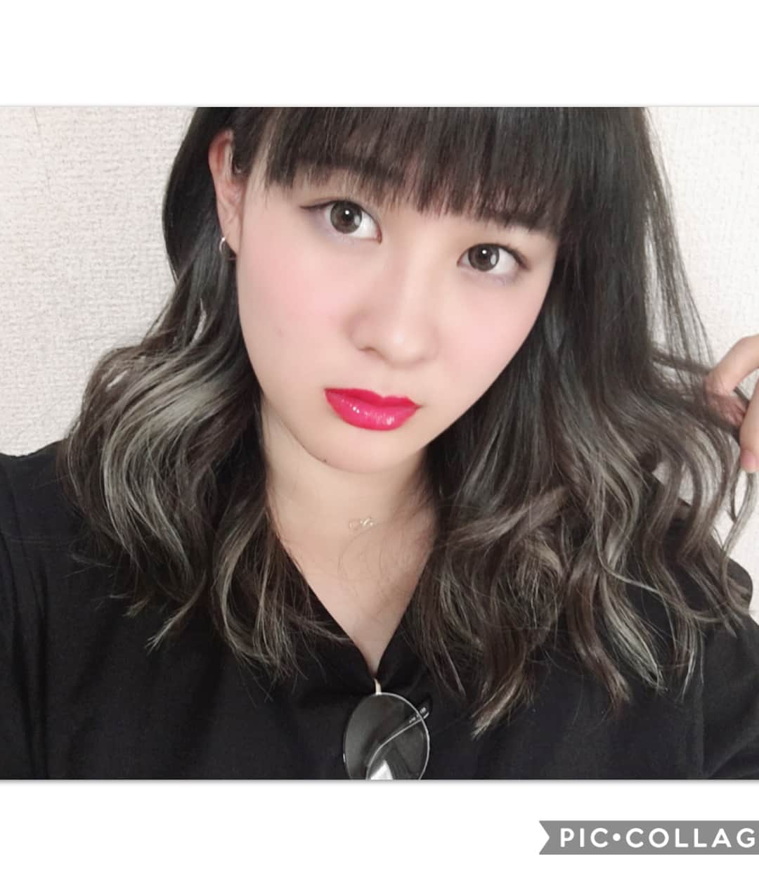 菅原萌香さんのインスタグラム写真 - (菅原萌香Instagram)「髪染めた💇‍♀️❤️ ベースは地毛より暗め。インナーカラー入れてみたよ♪♪ ･#ヘアカラー#KAINO #avex#菅原萌香」6月18日 1時03分 - sgwr_mek0524