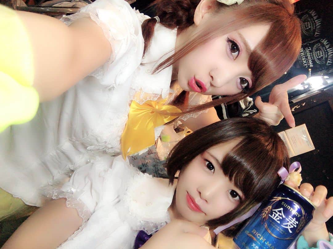 愛原れのさんのインスタグラム写真 - (愛原れのInstagram)「レディマニア＠渋谷REX来てくれたみんなありがとー！！＼( 'ω')／💓 新衣装のお披露目でもありました🙈❤️ なかなか好評でよかった😘💖 ＊ ＊ ＊ #渋谷rex #LIVE #レディマニア #担当カラー の #新衣装 #担当カラーは黄色 #ラブリーポップス #ラブポ #愛原れの #大森玲菜 #真田美樹 #星空もあ #市橋えりな #今日は5人体制でした💛❤️💜💚💙 #次回は６人揃いそう💗 #沖田里緒 #僕らは嘘つき さん #原宿バンビーナ さん #ルルディ さん  #天使もえ さん #高橋しょうこ さん #桐谷まつり さん #あおいれな さん #皆さんお疲れ様でした💕」6月19日 0時06分 - reno_aihara
