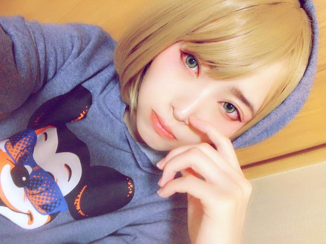 一色華月のインスタグラム：「#japanese #japan #コスプレ #コスプレイヤー #cosplay #cosplayer #model #モデル #被写体 #comics #anime #game #漫画 #アニメ #ゲーム #カメラマンさんと繋がりたい #コスプレイヤーさんと繋がりたい  #original #オリジナル #金髪 #girl #cute #kawaii」