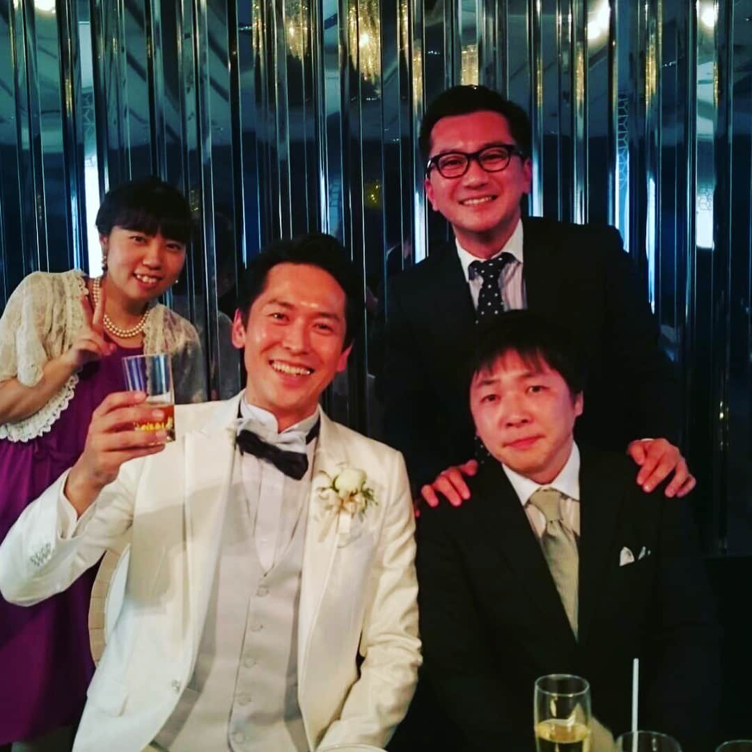 せとたけおさんのインスタグラム写真 - (せとたけおInstagram)「昨日、金沢で結婚式を挙げさせて頂きました。沢山の方々に来て頂いて祝福して頂き、感無量です。ありがとうございました！ #せとたけお #ホテル日航金沢 #披露宴 #元相方の学も来たよ #マセキ芸能社」6月18日 18時44分 - setotakeo