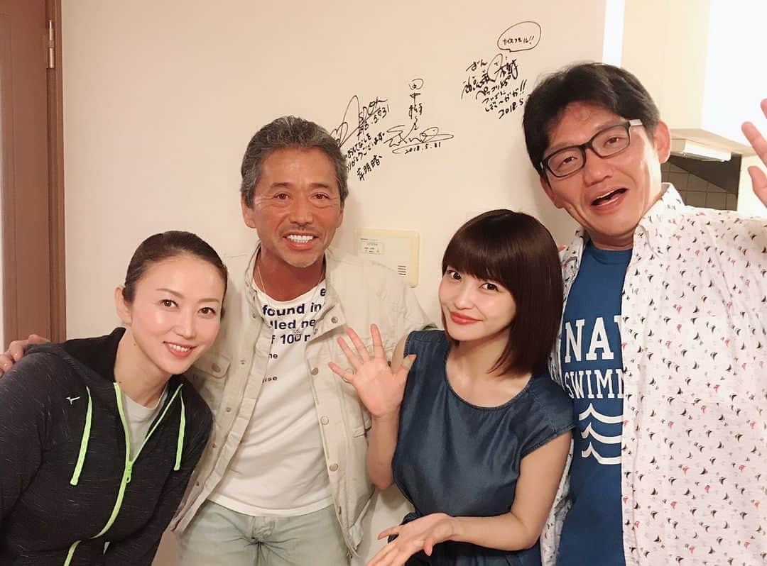 岸明日香さんのインスタグラム写真 - (岸明日香Instagram)「今夜！テレビ東京『いきなりスイマーズ！』0:17〜1:05出演しますよん🙏💕 ずんの飯尾さんと、元水泳選手の田中雅美さんとでてます✨ #ちなみにこれ #人んちのプールです #うちの華麗な泳ぎ #観てね #笑」6月18日 20時16分 - aspoo02