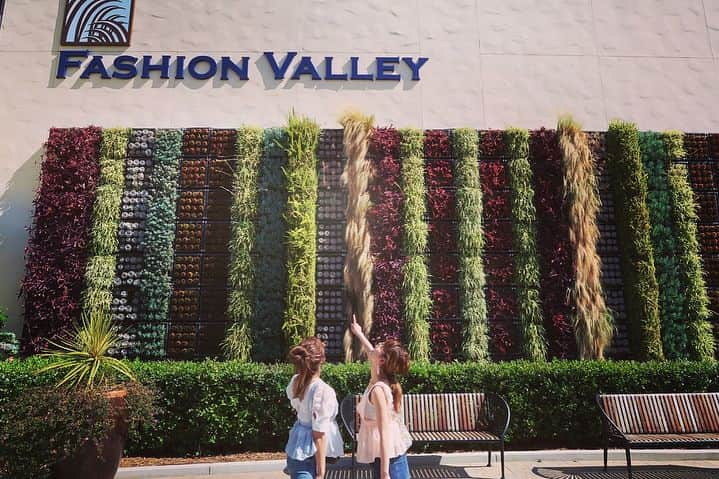 桃さんのインスタグラム写真 - (桃Instagram)「おかいものっっっ💵 FASHION VALLEY！サンディエゴで1番大きいショッピングモールなんだって！よいお店たくさん入ってた💕途中、向こうのインフルエンサーの女の子達がいて、大騒ぎになってた！誰だったのだろうか…🤔 服は、双子ルック👯‍♀️ #fashionvalley #fashion #valleyca #visitsd #パイ桃 #双子コーデ #詳しくはブログで✍️」6月20日 0時43分 - momo.official