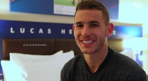 リュカ・エルナンデスのインスタグラム：「Lucas en una entrevista💞 @lucashernandez5」