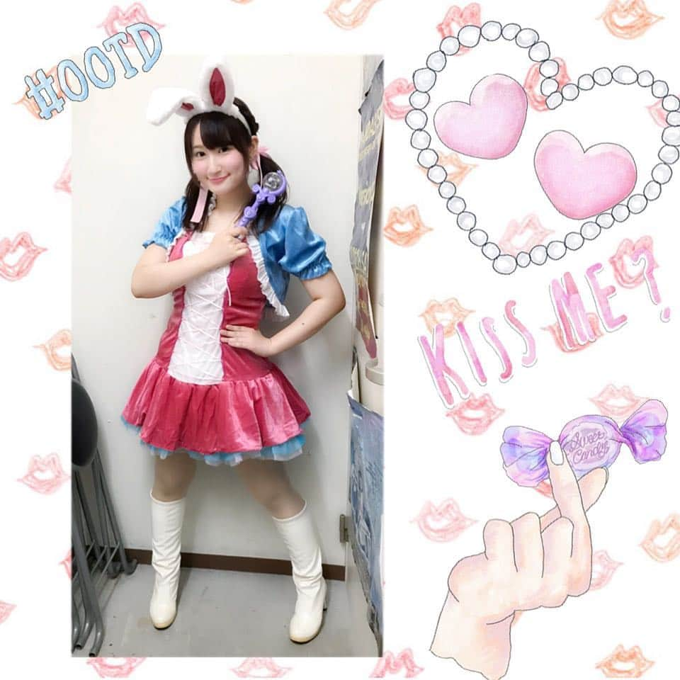 希月紫帆のインスタグラム：「#ootd #ウサギ #魔法使い #コスプレ #衣装 #ライブ #live」