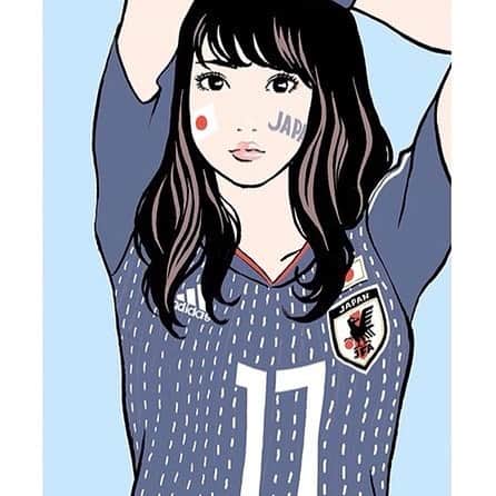 東野幸治さんのインスタグラム写真 東野幸治instagram 江口寿史先生のイラストの凄さとサッカー日本代表の凄さは衝撃です 6月21日 2時17分 Higashinodesu