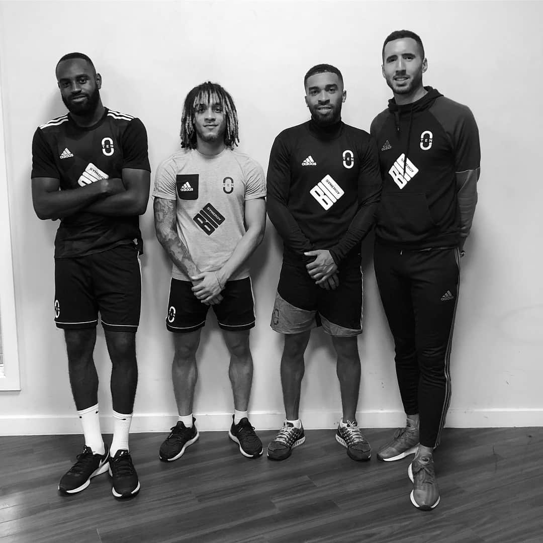 ハイラン・ボアテングのインスタグラム：「Getting it in with my guys @zerotenperformance」