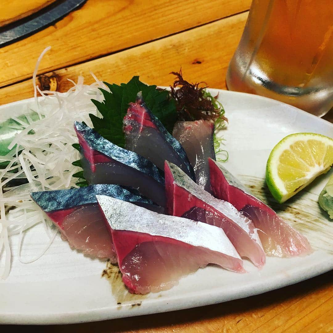 伊勢直弘のインスタグラム：「関サバ最高」