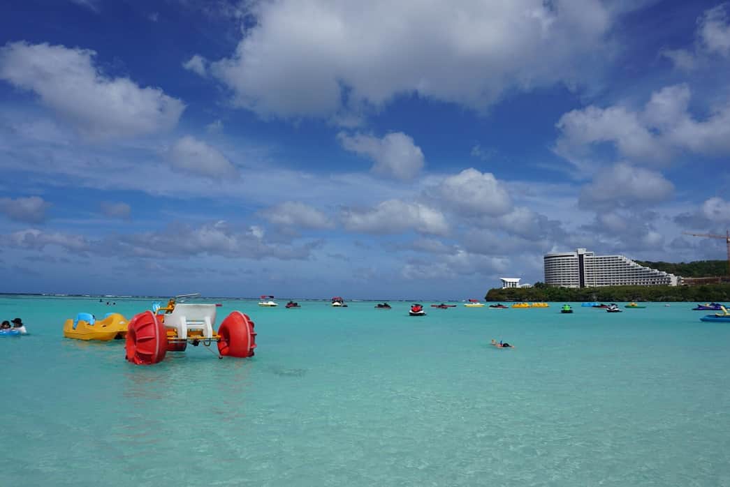 坂井志帆さんのインスタグラム写真 - (坂井志帆Instagram)「綺麗な海大好き❤🏝💕 ビーチまでのわくわくからの感動半端ないって❤️❤️w #グアム#Guam#海#綺麗#感動#行きたい」6月22日 14時13分 - shiiihooo7