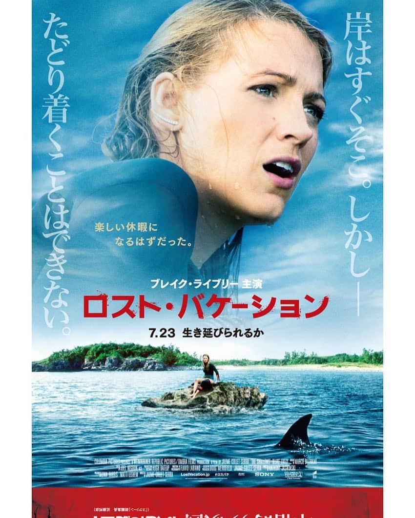 わちみなみさんのインスタグラム写真 - (わちみなみInstagram)「メキシコのステキなビーチから一転 、ですよ。。 岩礁の上だけで過ごして鳥ともお友達に🦉だんだん主人公も動物的にみえてきちゃう、、はあ〜海こわい。。。 . #わち映画 #サメこわい #サメには勝てない #海こわい #シャーク女子」6月23日 20時13分 - wacchime