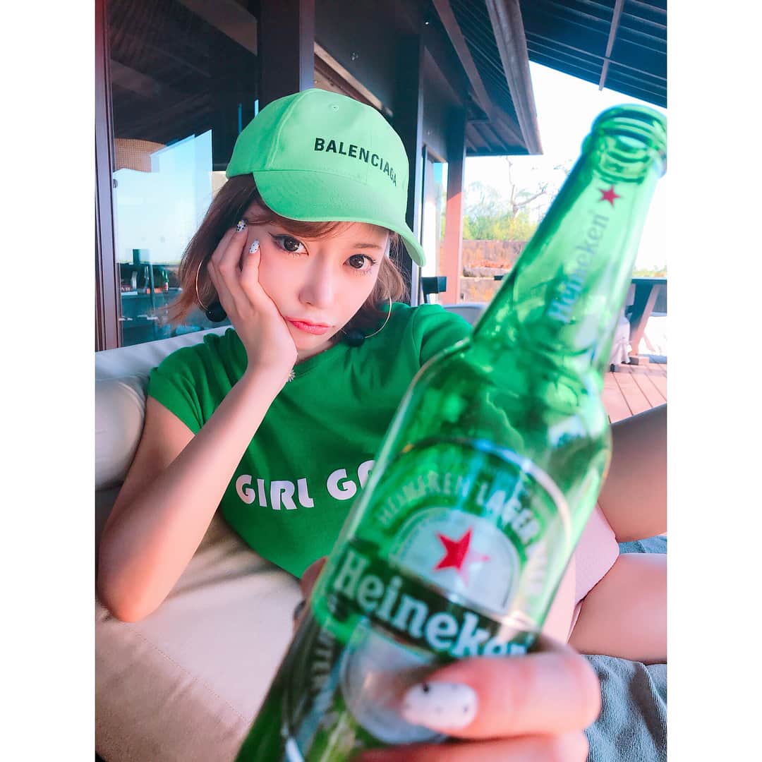 明日花キララのインスタグラム：「明日は沖縄でイベント🍾💚」