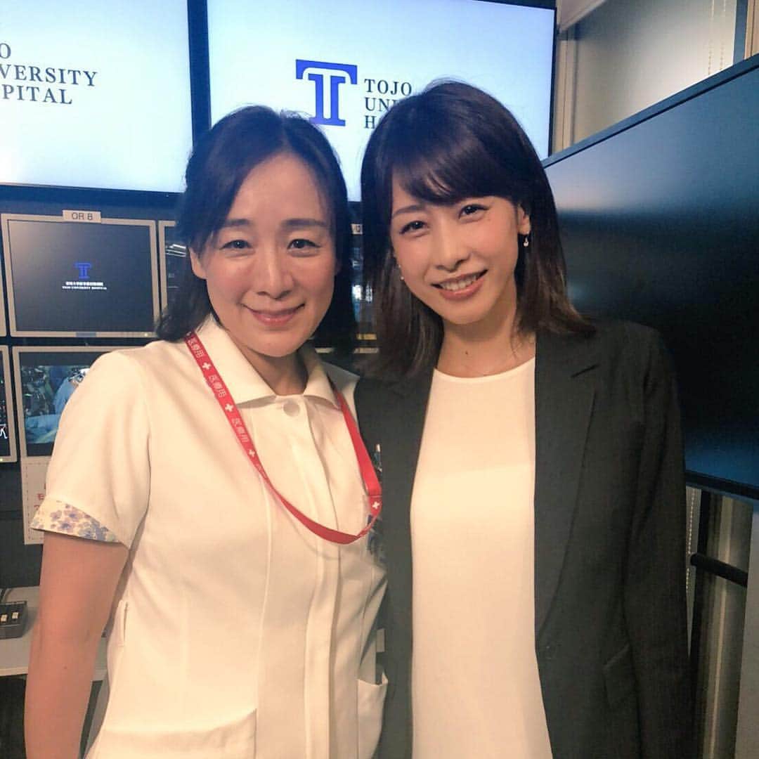 TBS「ブラックペアン」のインスタグラム：「‪【📺最終回放送まであと5時間‼️】‬ 香織さんと藤原師長の大人な2ショット🌹🌹 #ブラックペアン  #tbs #加藤綾子 #神野三鈴 #よる9時から最終回15分拡大SP🕘」