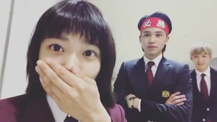 TBS「花のち晴れ〜花男 Next Season〜」のインスタグラム：「落ち込んだときは“必勝”だ！ 🤔？ …うん！！ #音グラム #花晴れ」